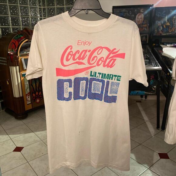 Coca-cola Men's T-shirtRare Coca-Cola Ultimate Cool vintage single-stitch tee - Picture 2 of 8